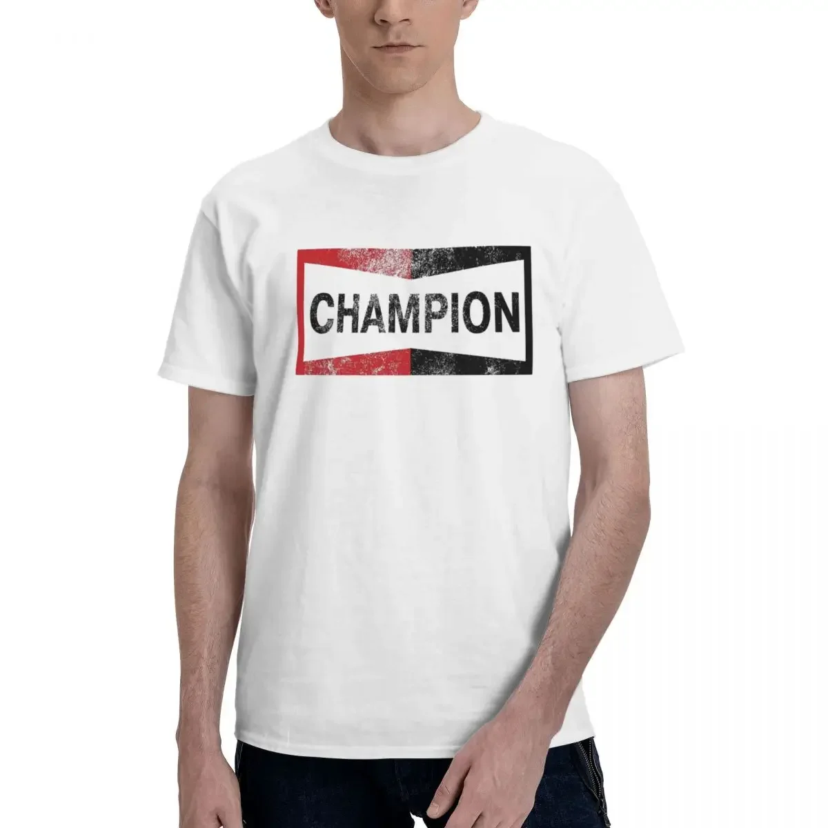 Vintage Fashion Logo - Футболка с винтажным логотипом Champion, мужская