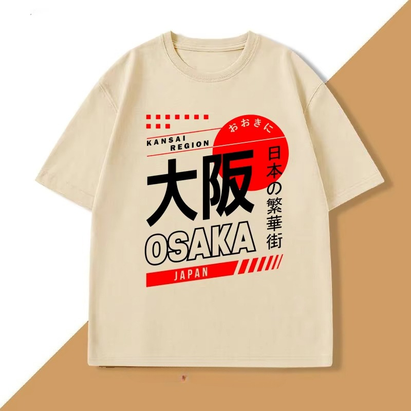 Vintage Fashion Osaka - Футболка в японском стиле Осака, винтажная