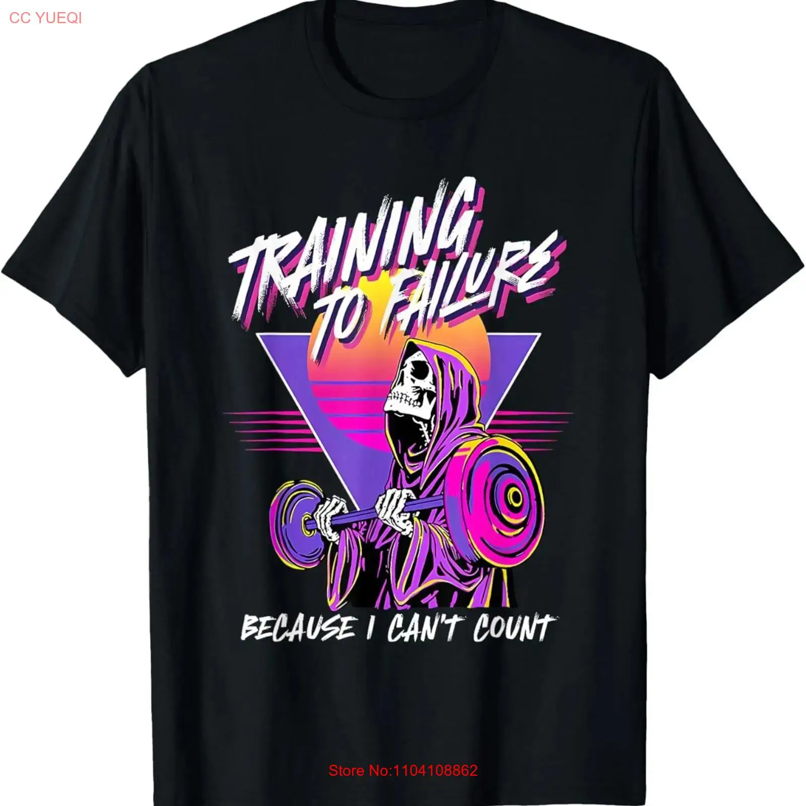 Vintage Fashion Wear - Футболка с надписью «Training to Failure