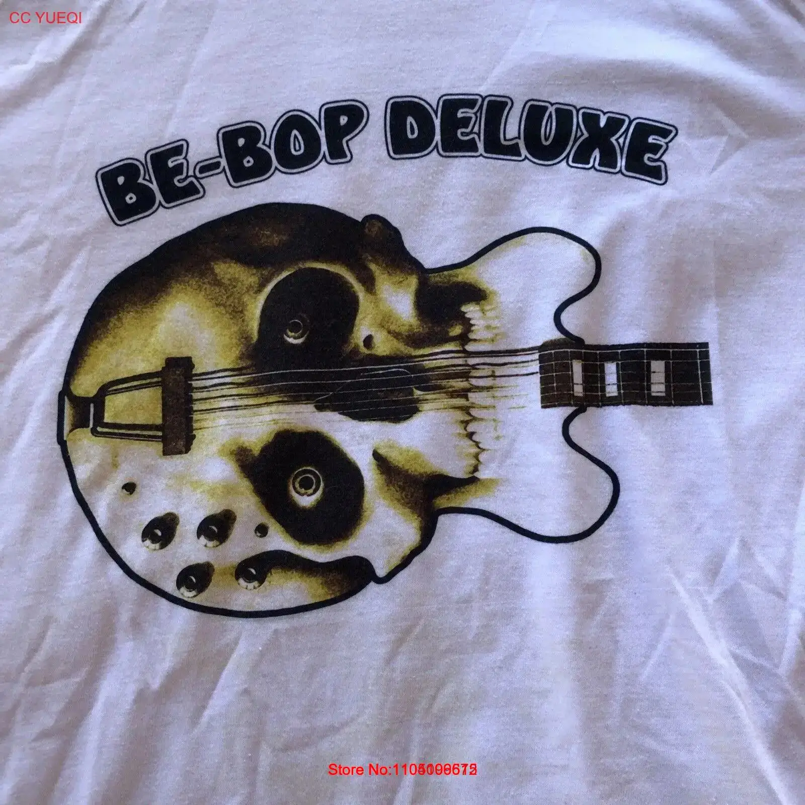 Vintage Fashion Victim Shirt - Футболка Be Bop Deluxe, белая, средняя,