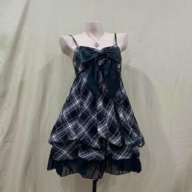 Vintage Slip Dress - Комплект из двух предметов в японском