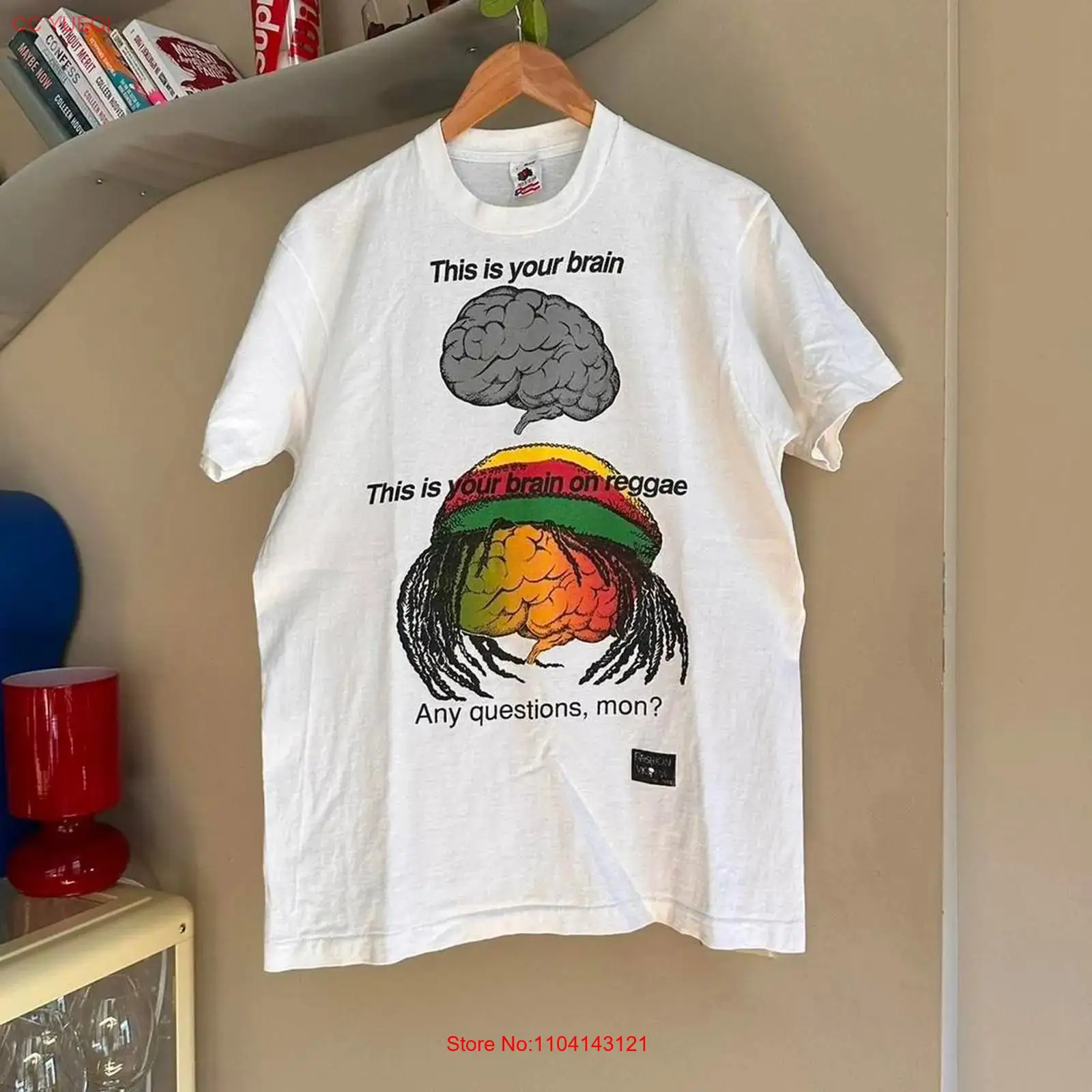 Vintage Fashion Victim Shirt - Винтажная футболка 1990-х годов в стиле
