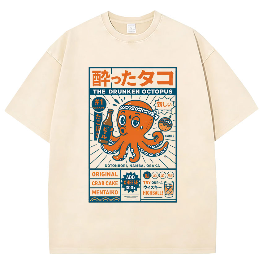 Vintage Fashion Osaka - Забавные японские винтажные футболки с изображением