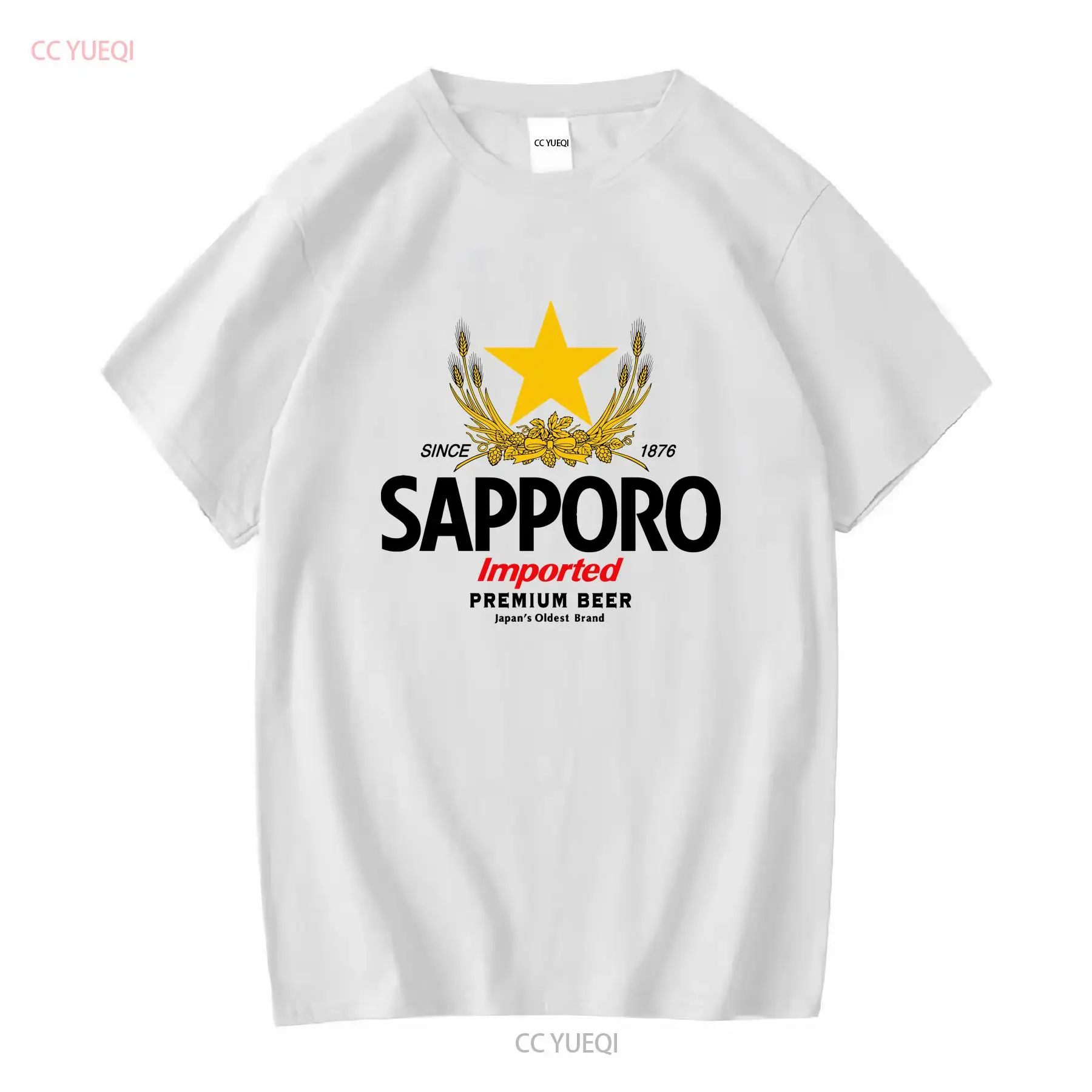 Vintage Fashion Wear - SAPPORO Brewery, японская пивная футболка с