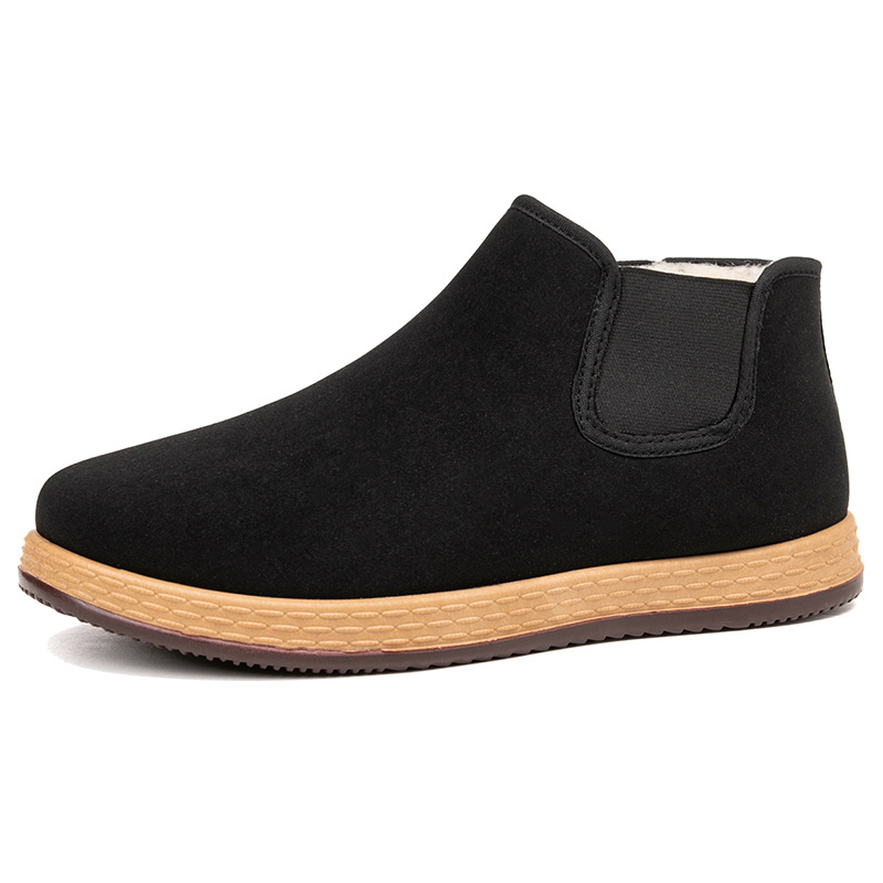 Vintage Fashion For Mens - Мужские хлопковые ботинки: Новые зимние утепленные