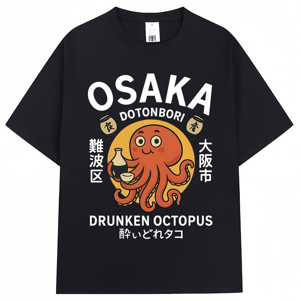 Футболка с принтом «Пьяный ось – обзор и цена Vintage Fashion Osaka