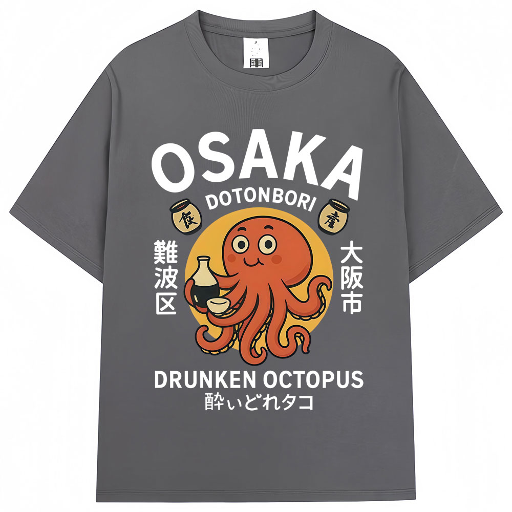 Футболка с принтом «Пьяный ось – обзор и цена Vintage Fashion Osaka
