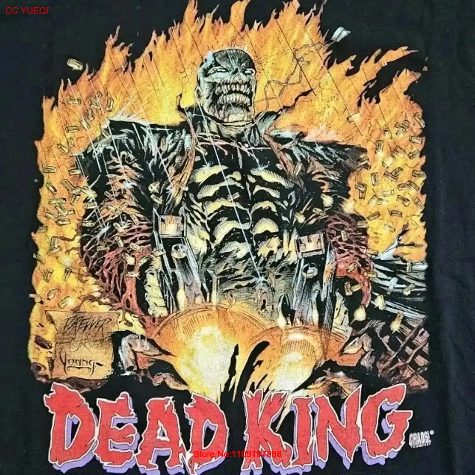 Vintage 90s Choas Comics Dead  – обзор и цена Vintage Fashion Victim Shirt