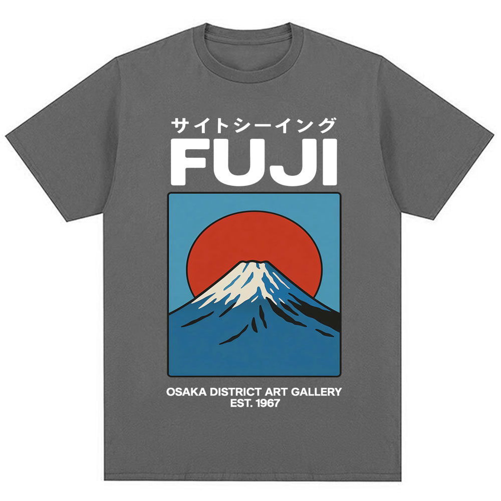 Футболка в японском стиле Fuji – обзор и цена Vintage Fashion Osaka