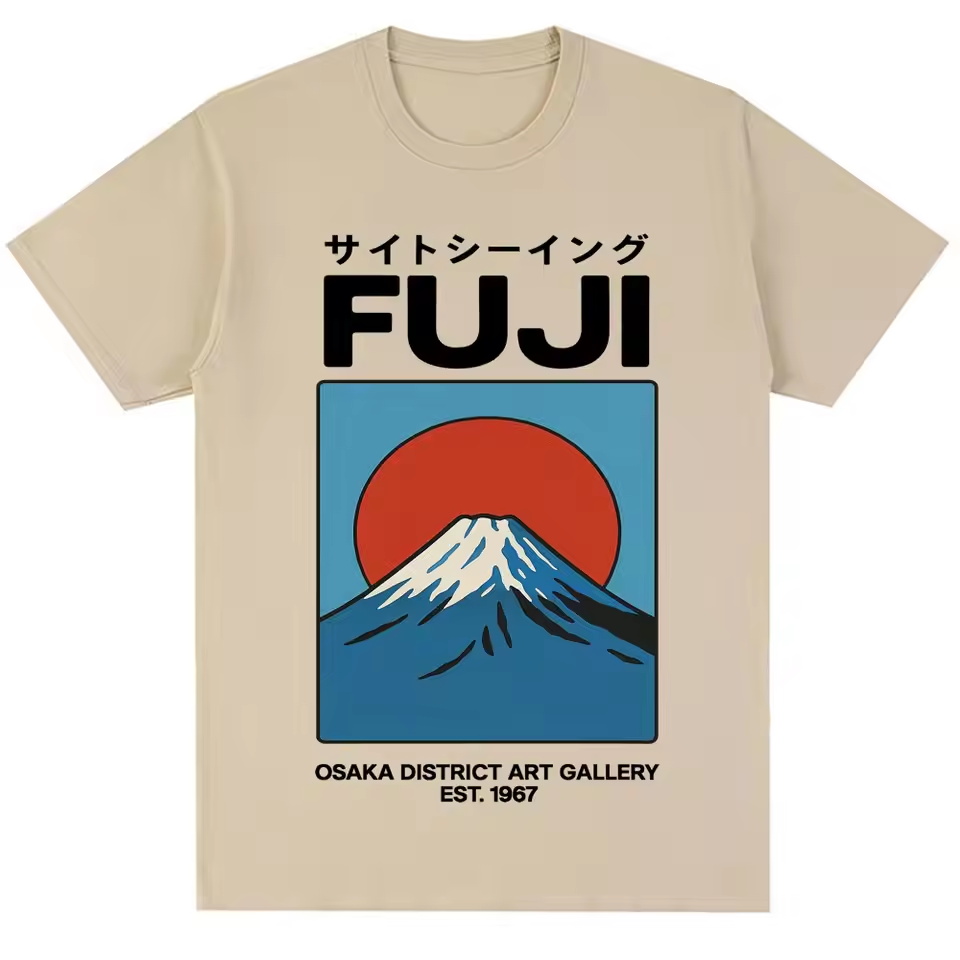 Футболка в японском стиле Fuji – обзор и цена Vintage Fashion Osaka