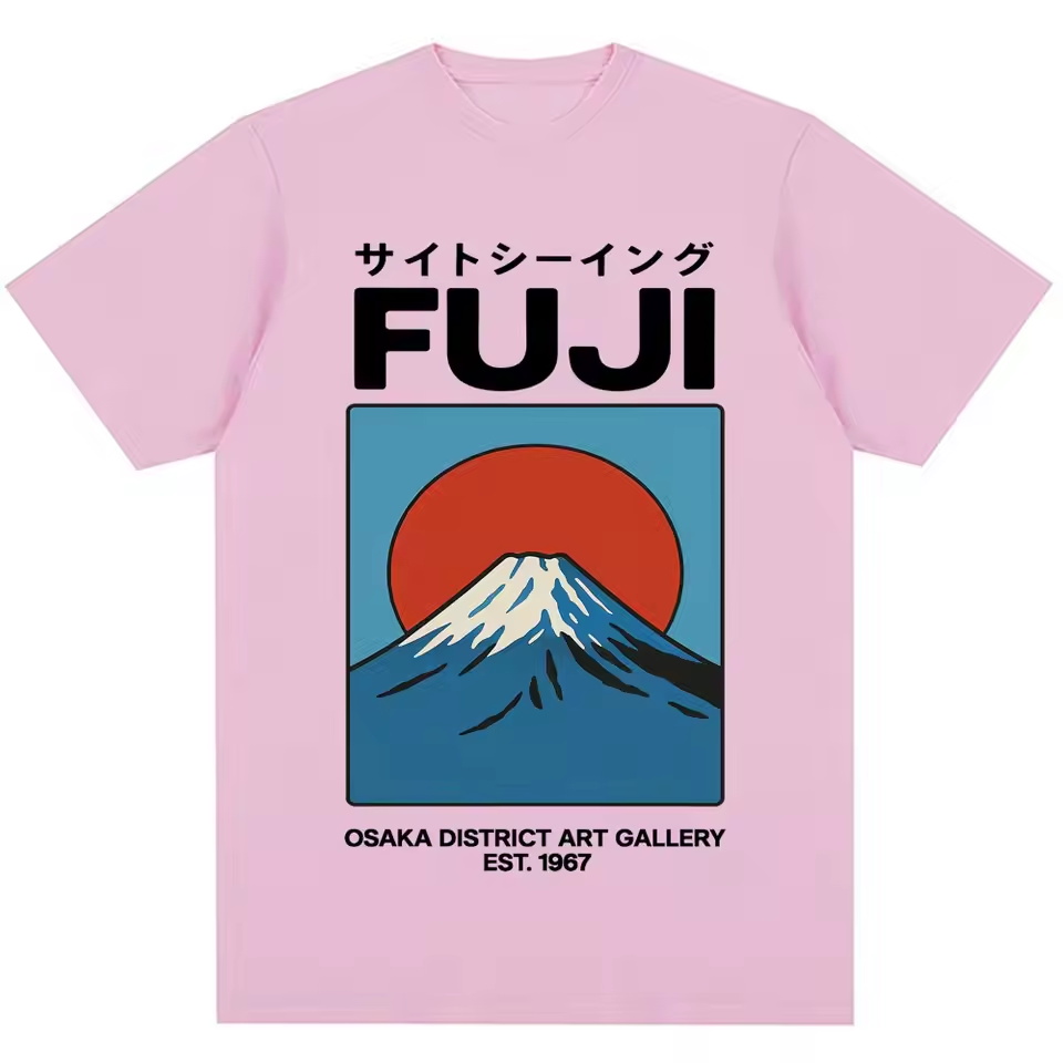Футболка в японском стиле Fuji – обзор и цена Vintage Fashion Osaka