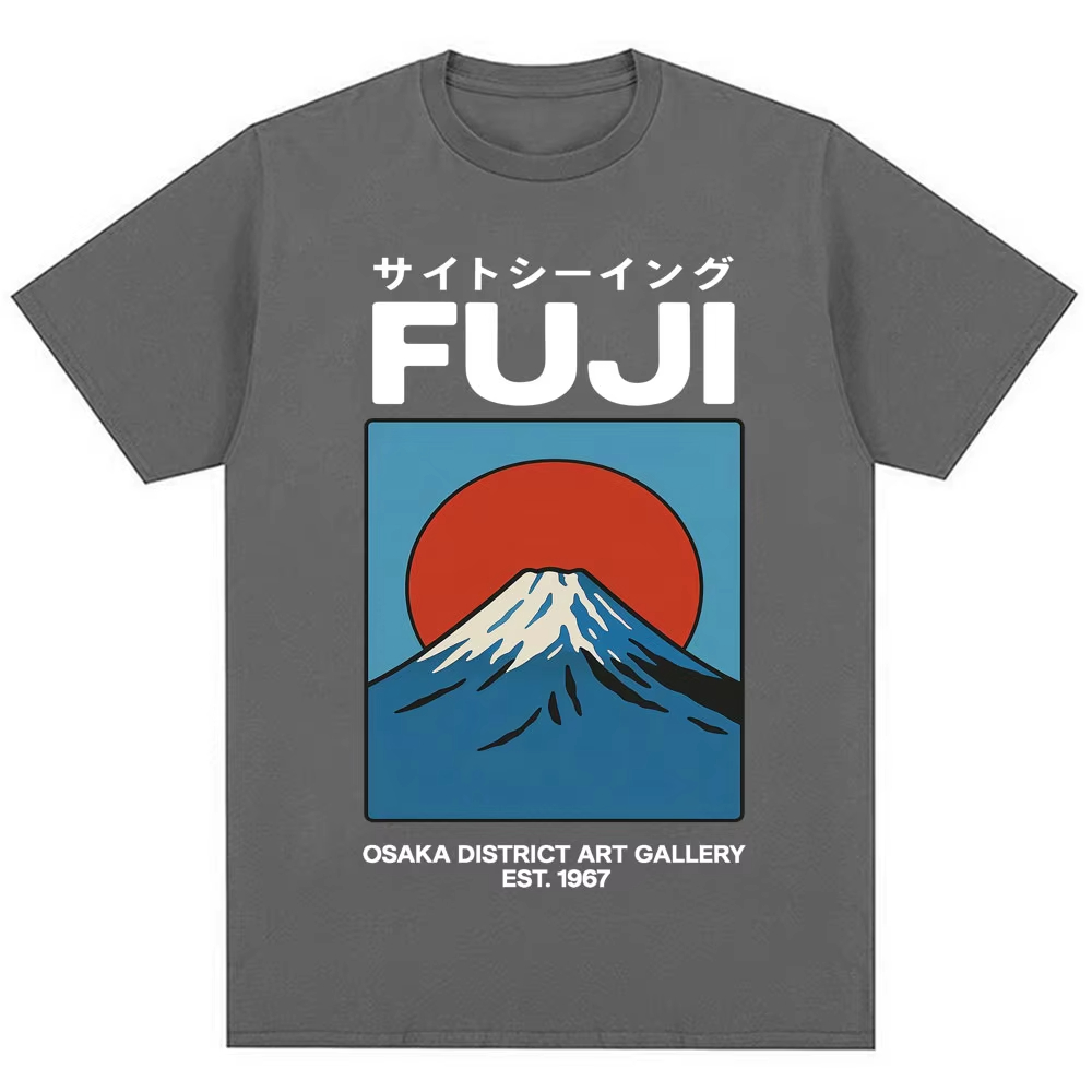 Футболка в японском стиле Fuji – обзор и цена Vintage Fashion Osaka