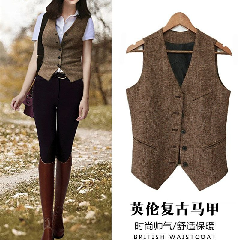 Винтажный твидовый жилет для в – обзор и цена Vintage Trench Coat
