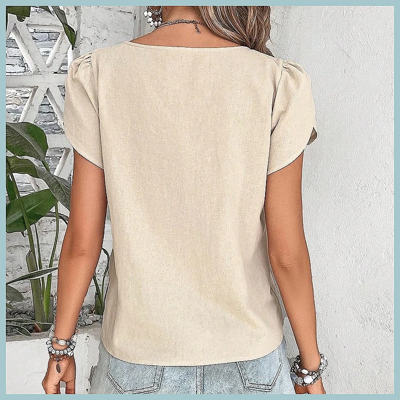 Летняя винтажная однотонная бл – обзор и цена Vintage Fashion For Women